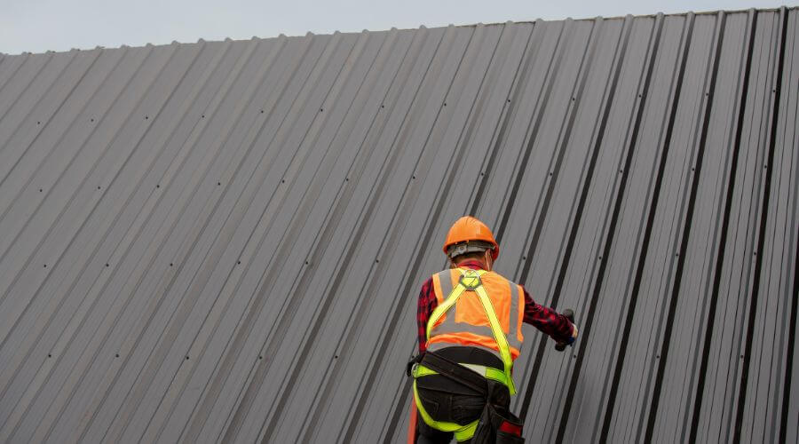 Professional metal roof installation services in Colton, SD